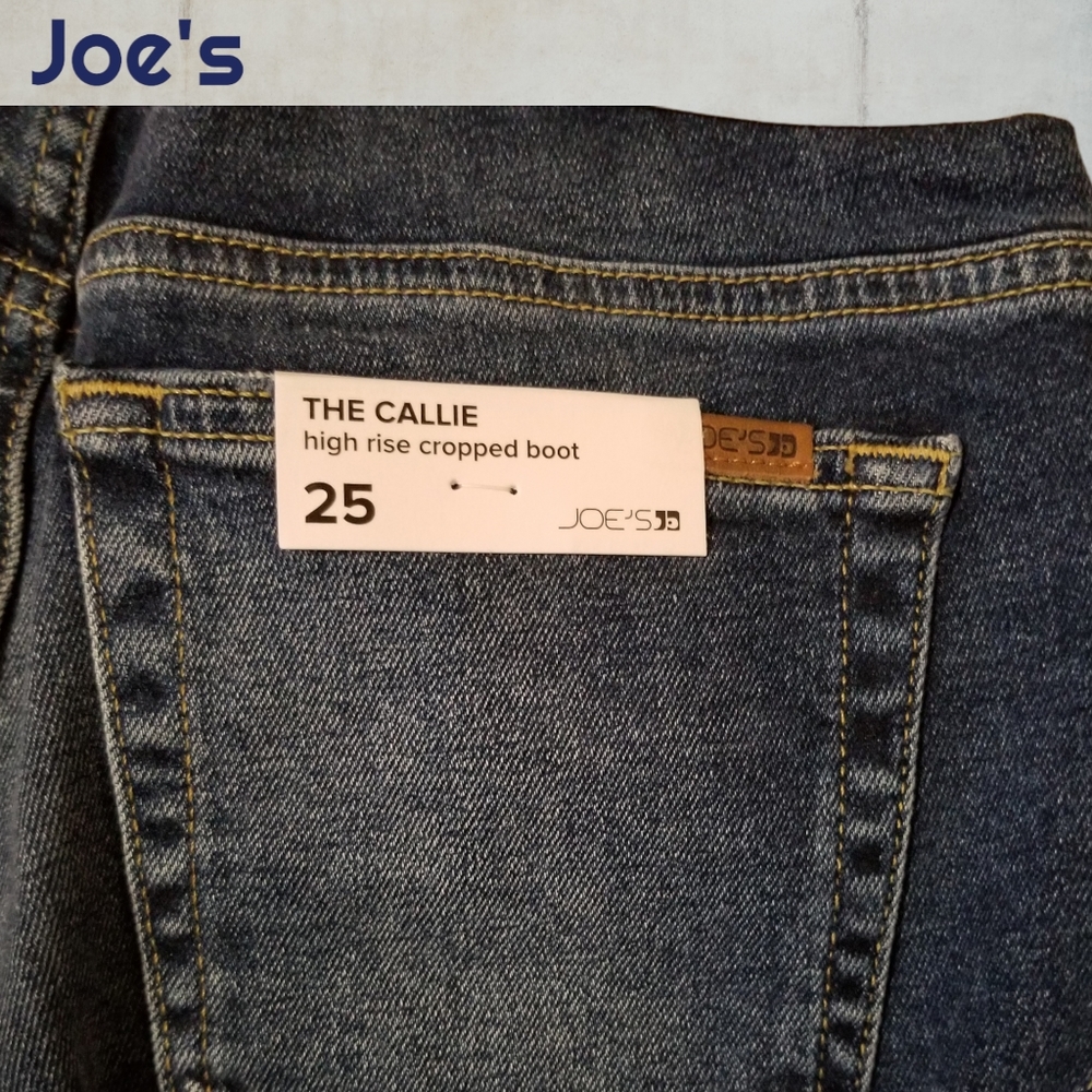 Joe's The Callie High Rise Crop Boot Maternity Jean - Picture 6 of 8